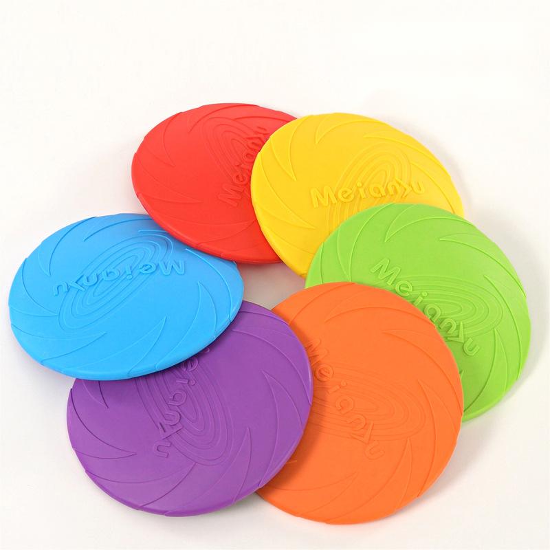 Flying Disc Dog Training Toy - MeianjuBite Dayanıklı Uçan Disk Oyuncaklar Köpekler
