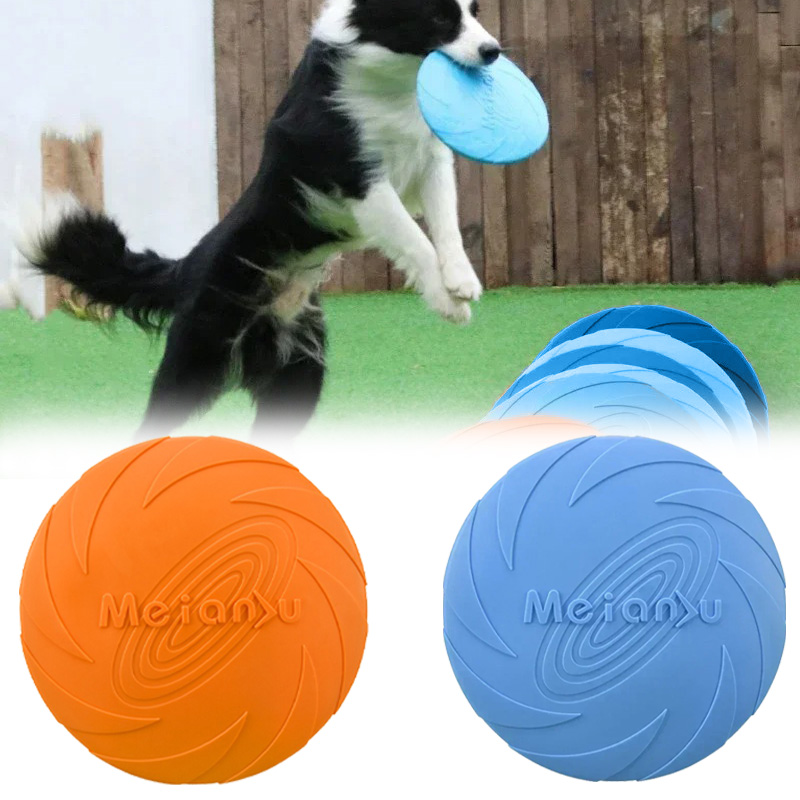 Flying Disc Dog Training Toy - Çok renkli Frisbeed Köpek Oyuncak 22