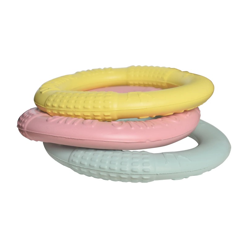 Flying Disc Dog Training Toy - Mini Köpek Oyuncakları Eğitim Halkası Çekme