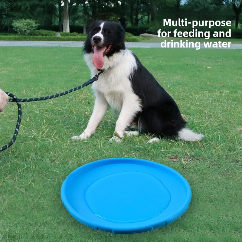 Çok renkli Frisbeed Köpek Oyun - Flying Disc Dog Training Toy incelemesi ve fiyatı
