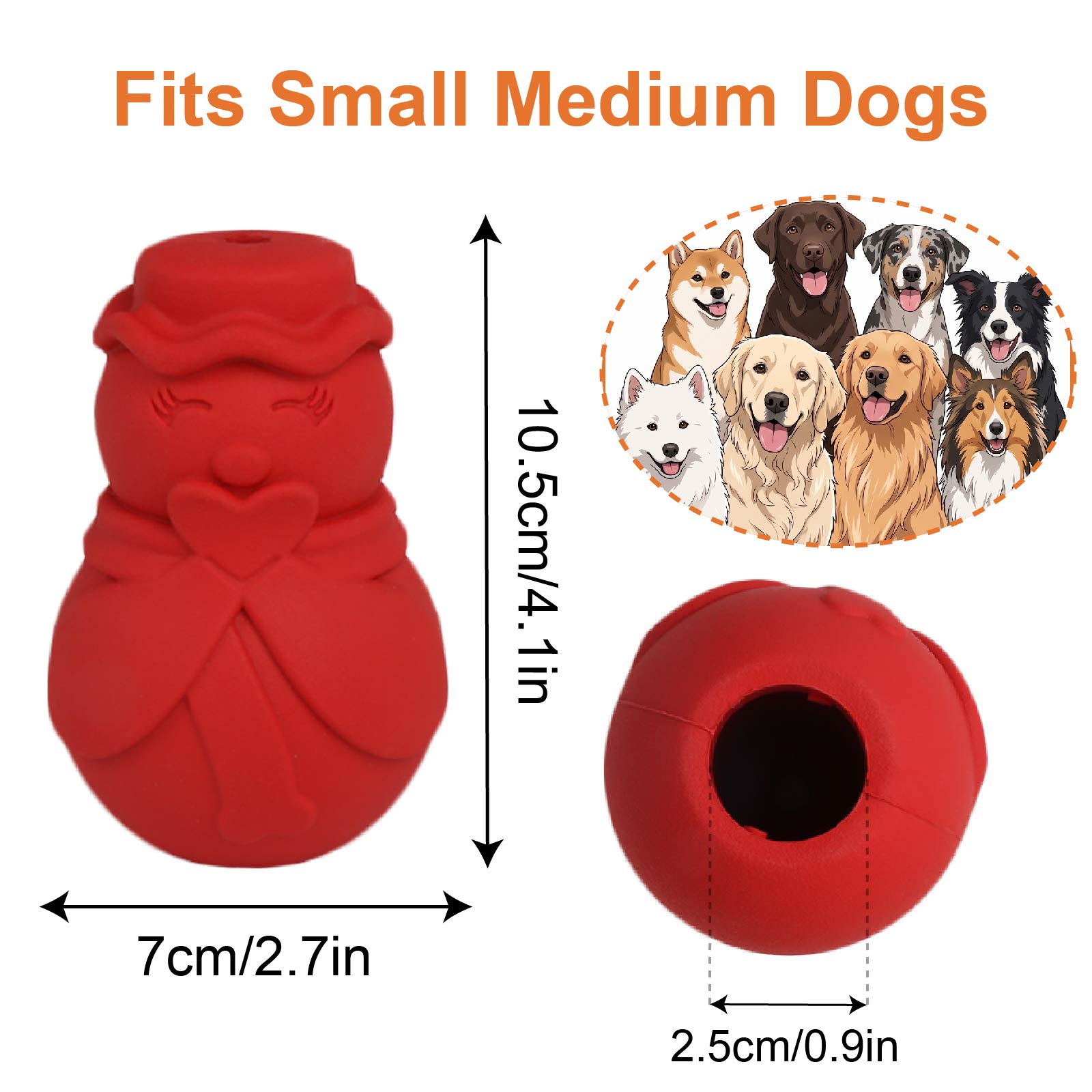 ：Kar Adam Köpek Bulmaca Oyunca - Rubber Treat Dispensing Dog Toy incelemesi ve fiyatı